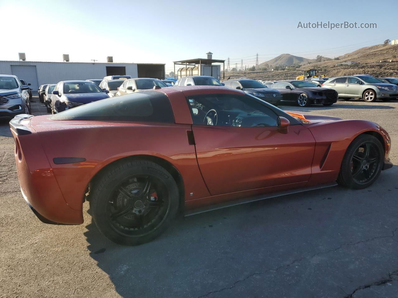 2006 Chevrolet Corvette  Orange vin: 1G1YY25U465112839