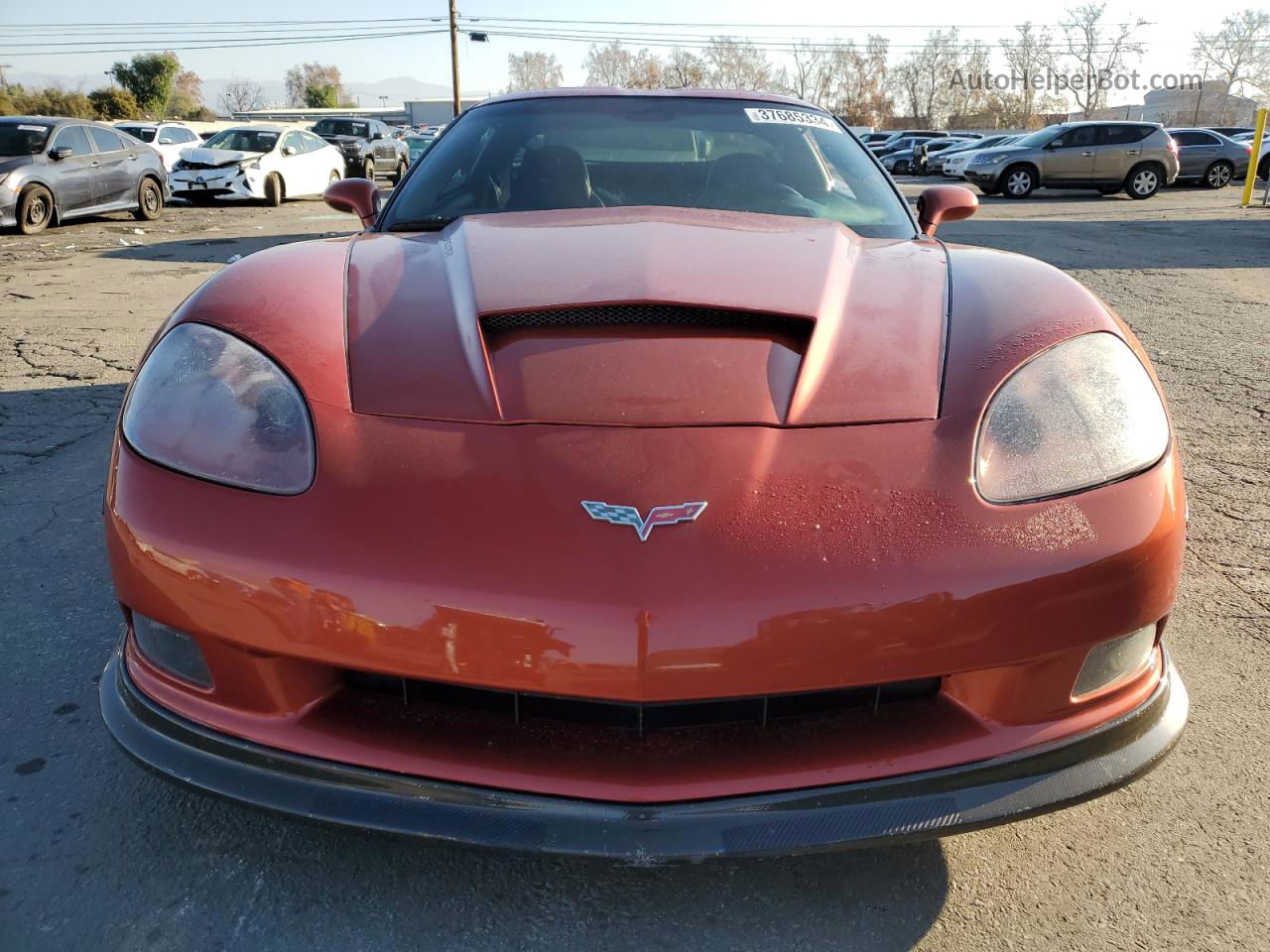 2006 Chevrolet Corvette  Orange vin: 1G1YY25U465112839