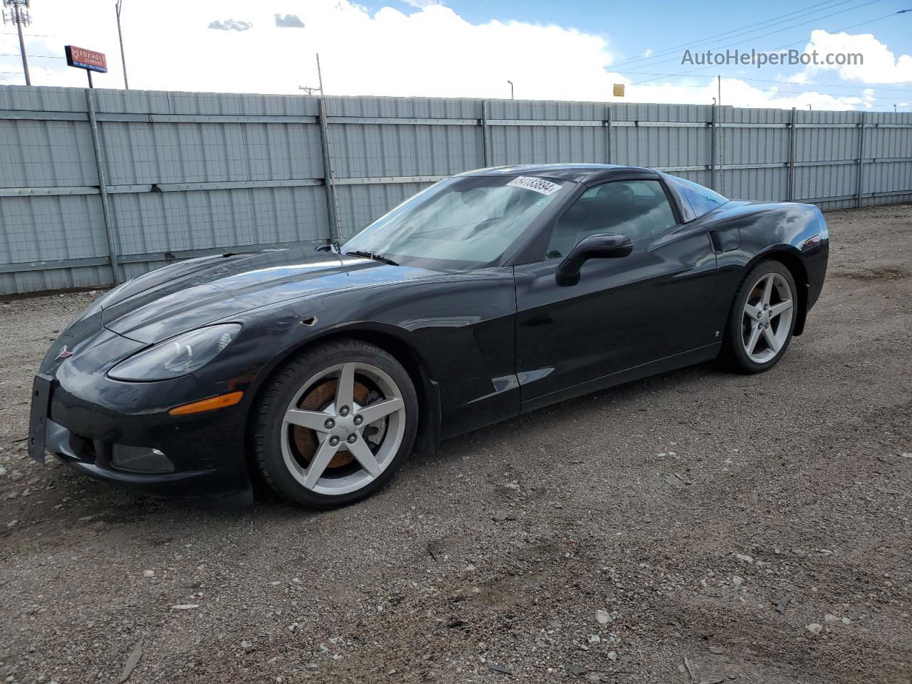 2006 Chevrolet Corvette  Black vin: 1G1YY25U465121802