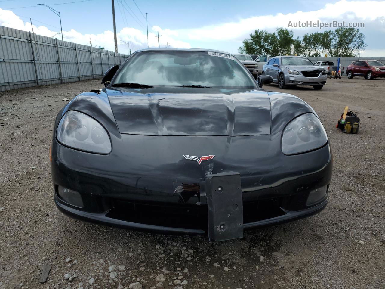 2006 Chevrolet Corvette  Black vin: 1G1YY25U465121802