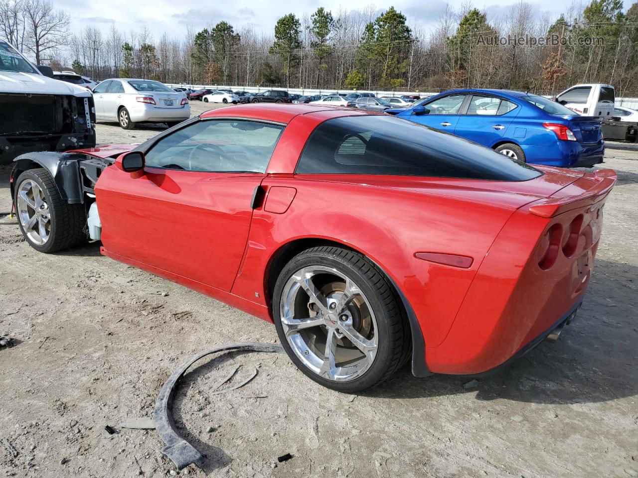 2006 Chevrolet Corvette  Red vin: 1G1YY25U865119373