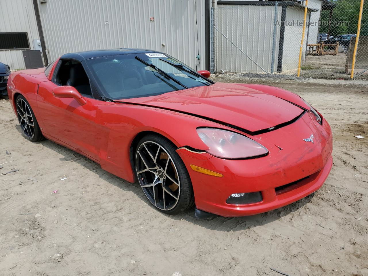 2006 Chevrolet Corvette  Red vin: 1G1YY25U865120653