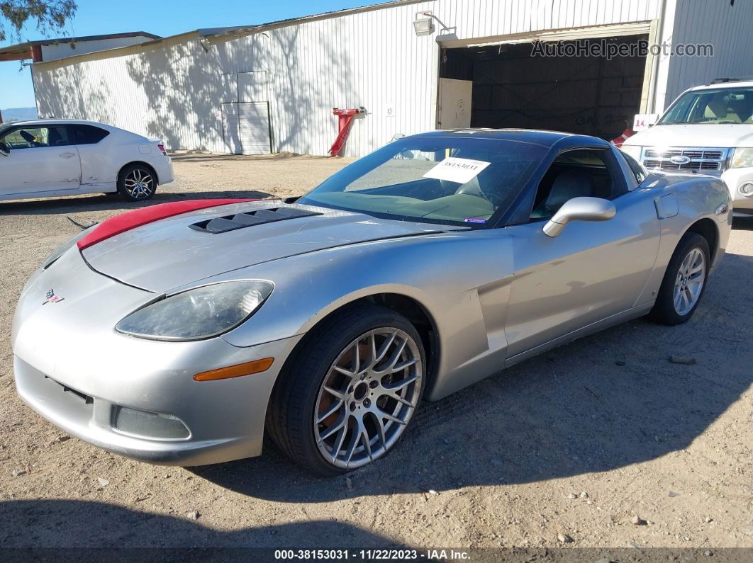 2006 Chevrolet Corvette Silver vin: 1G1YY25U865121754