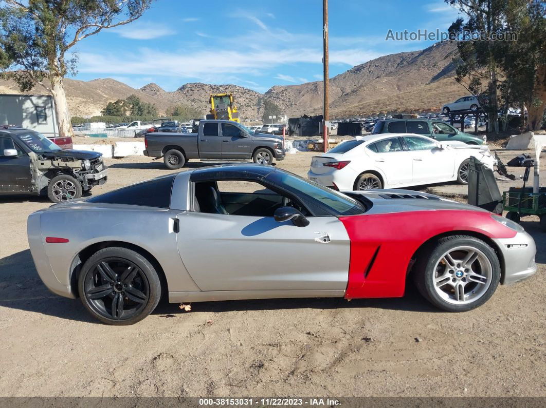 2006 Chevrolet Corvette Silver vin: 1G1YY25U865121754