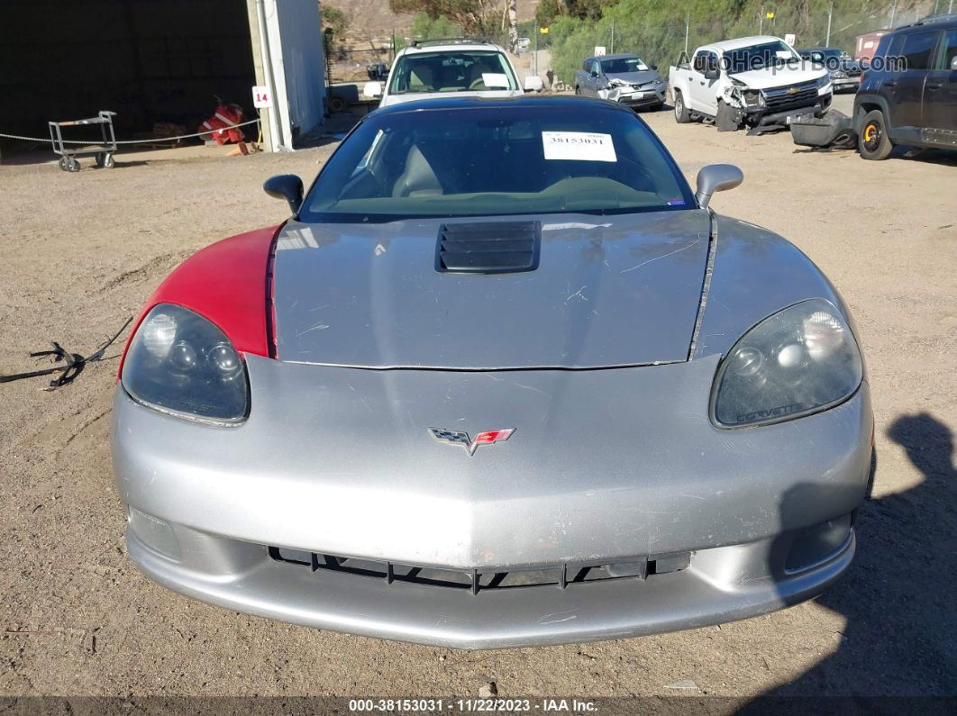 2006 Chevrolet Corvette Silver vin: 1G1YY25U865121754