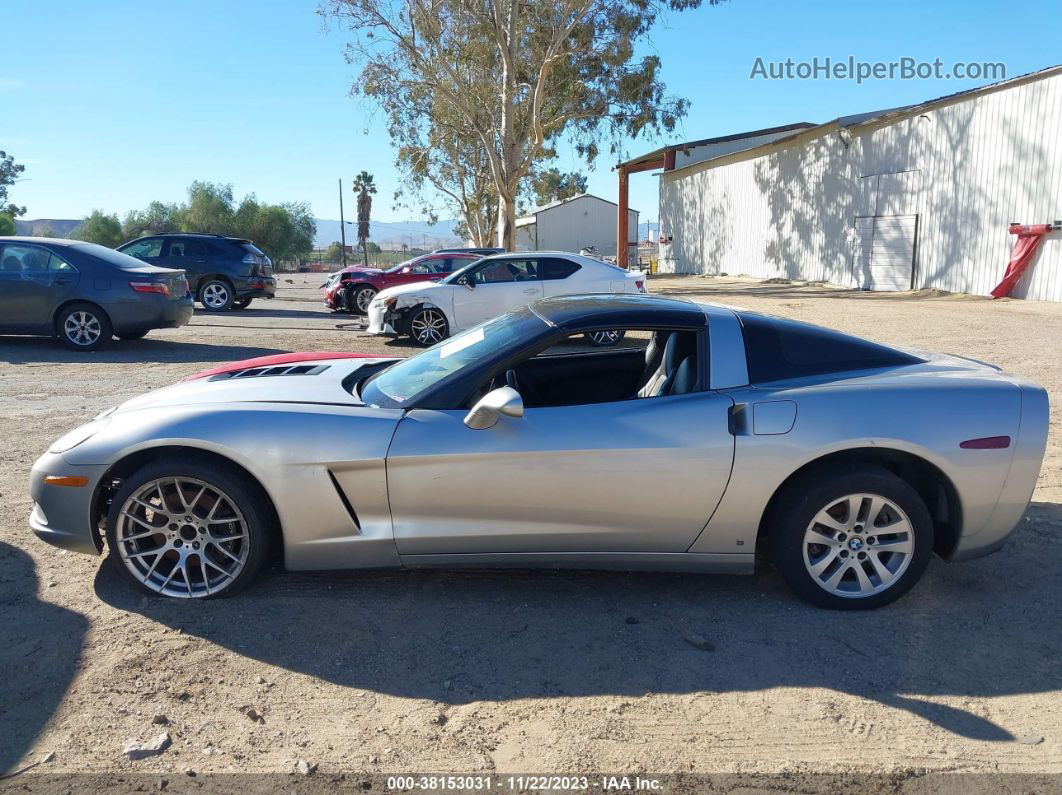 2006 Chevrolet Corvette Silver vin: 1G1YY25U865121754