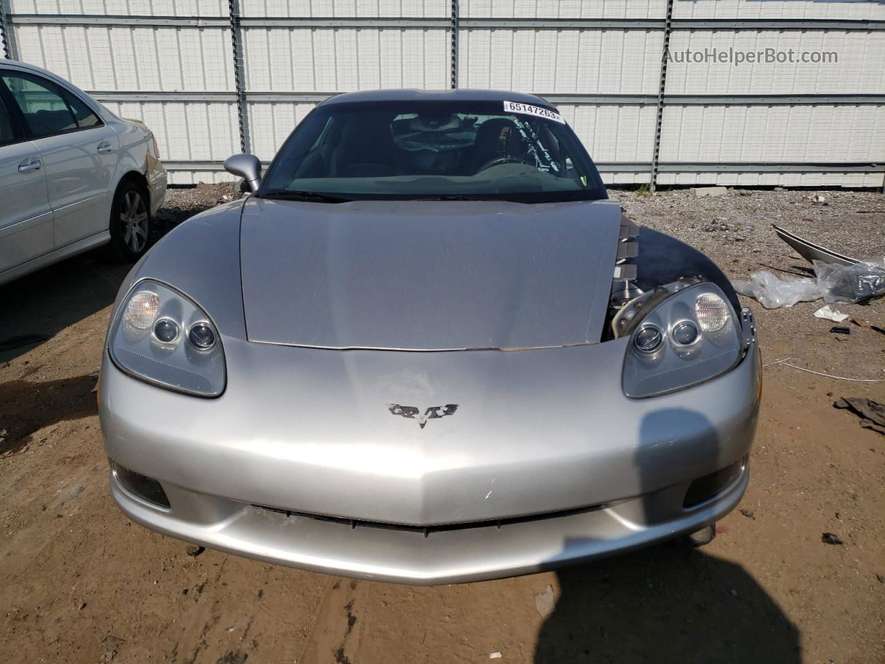 2006 Chevrolet Corvette  Silver vin: 1G1YY25U965116076