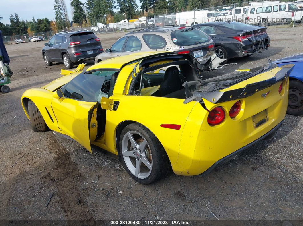 2006 Chevrolet Corvette Желтый vin: 1G1YY25U965132438