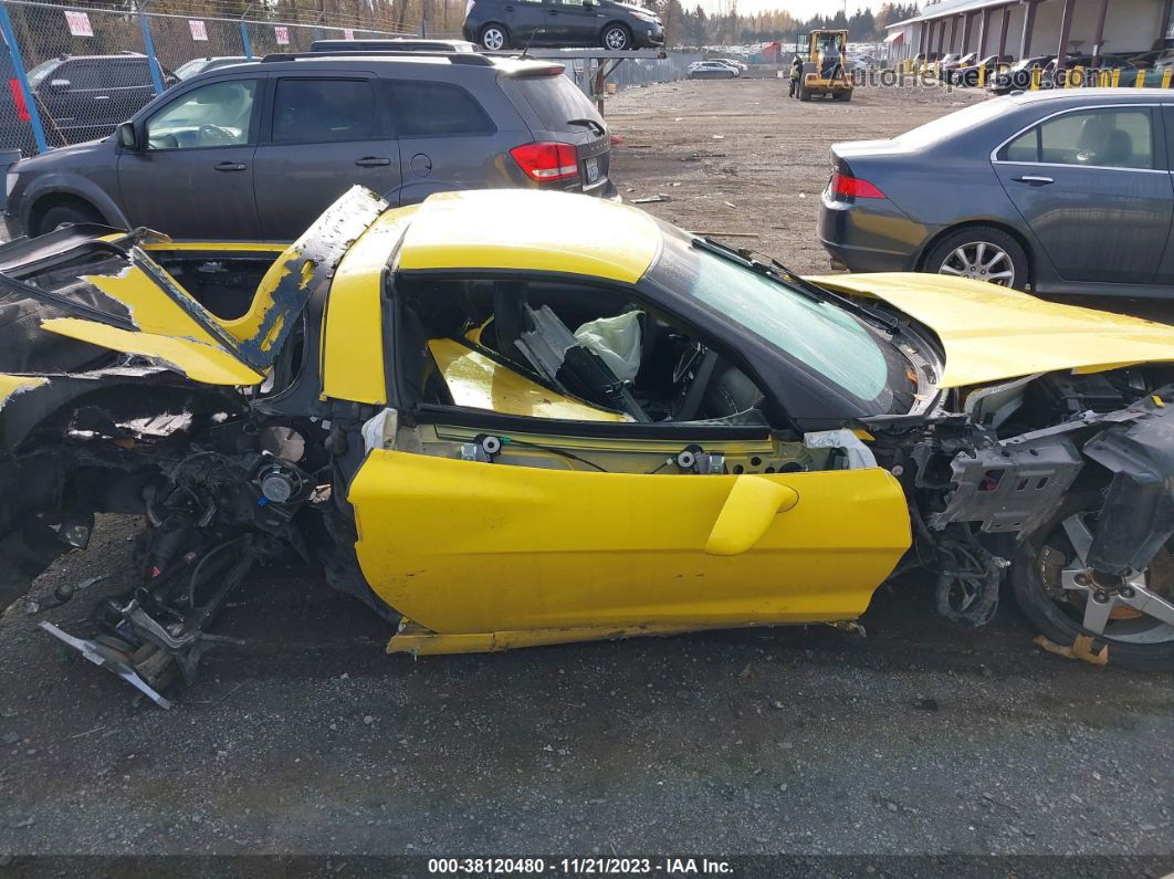 2006 Chevrolet Corvette Yellow vin: 1G1YY25U965132438