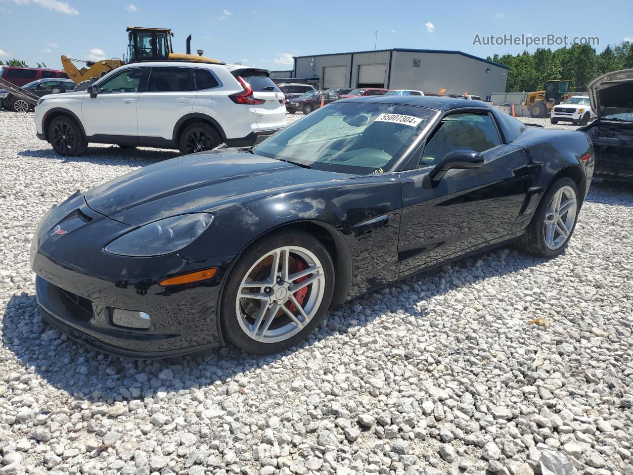 2006 Chevrolet Corvette Z06 Black vin: 1G1YY26E265113740