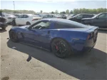 2006 Chevrolet Corvette Z06 Blue vin: 1G1YY26E365100561