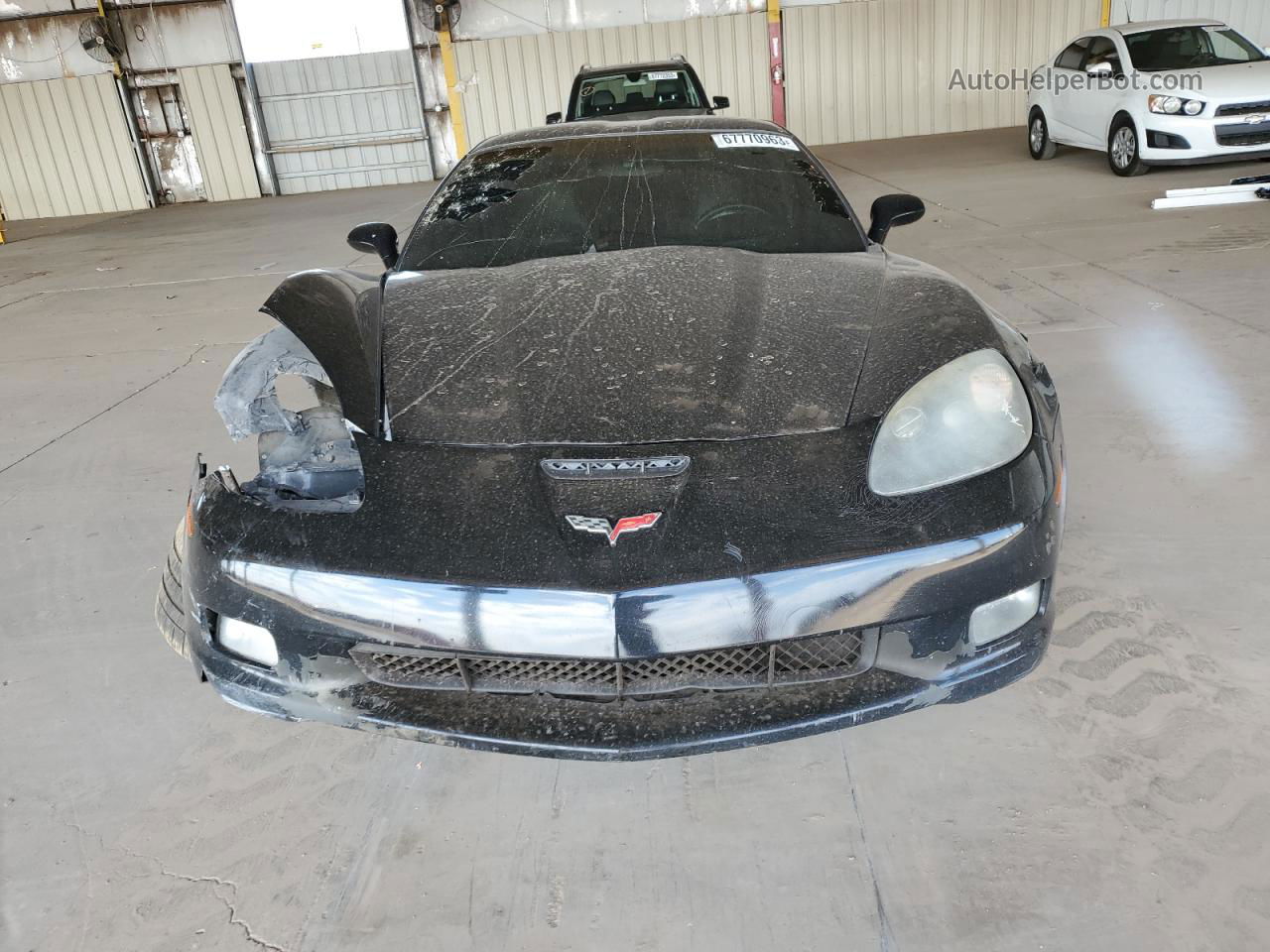 2006 Chevrolet Corvette Z06 Black vin: 1G1YY26E465117398