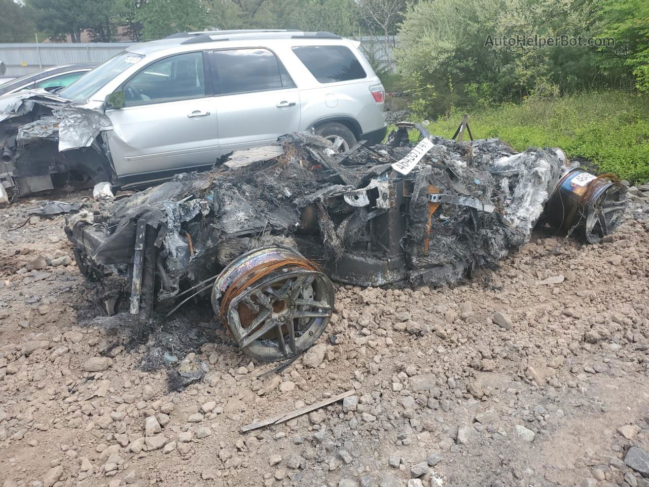 2006 Chevrolet Corvette Z06 Burn vin: 1G1YY26E865105822