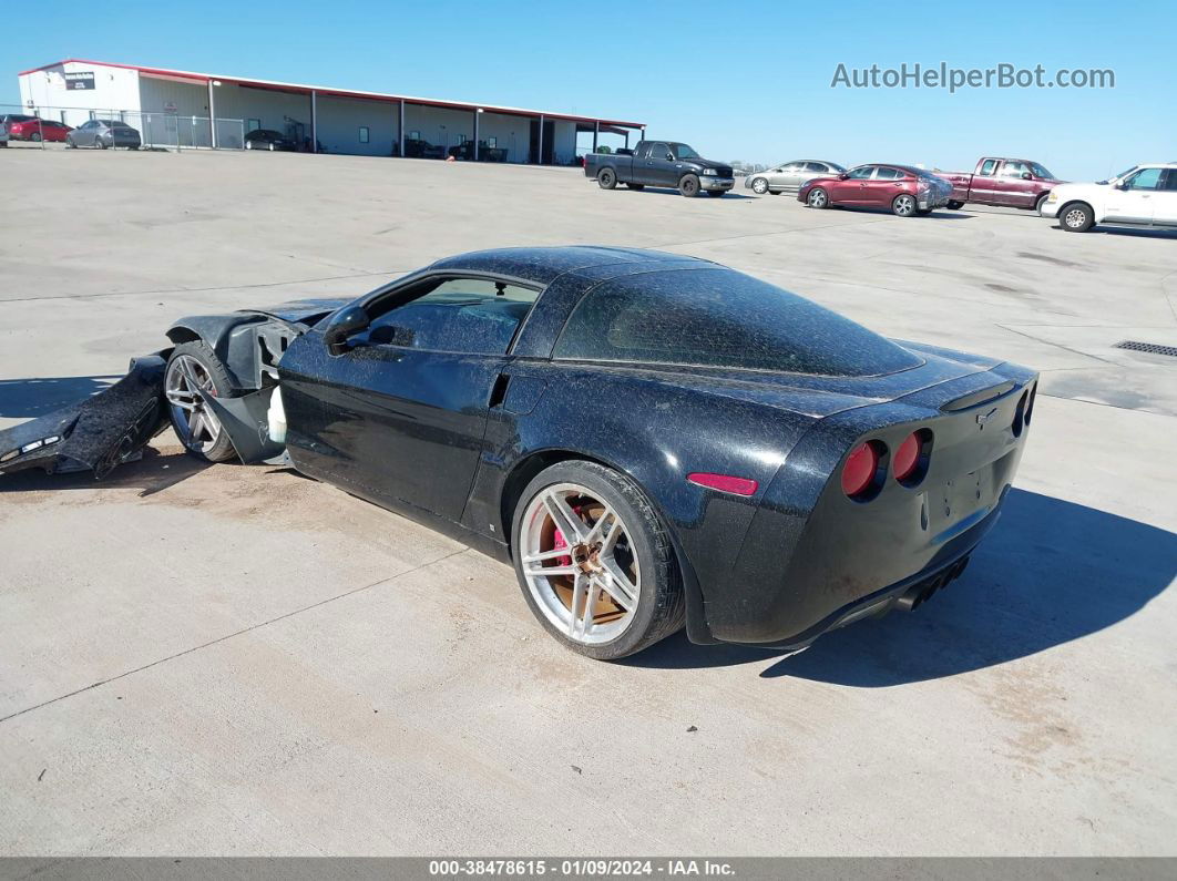 2006 Chevrolet Corvette Z06 Hardtop Black vin: 1G1YY26E865111121