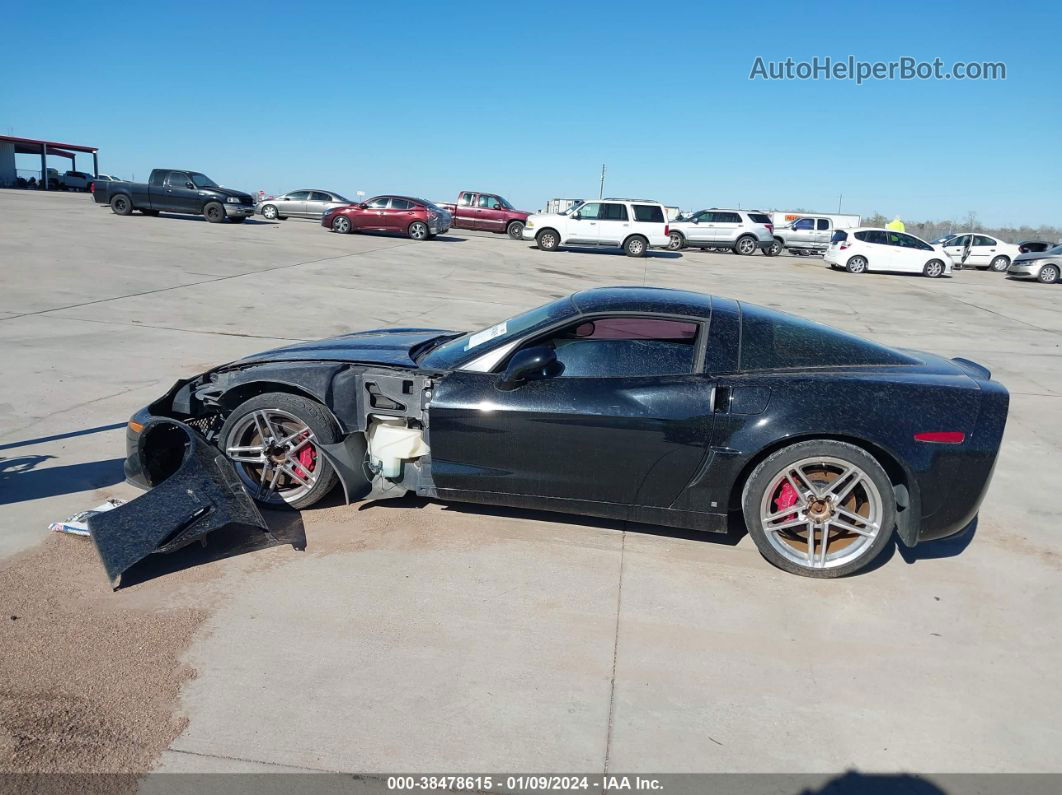 2006 Chevrolet Corvette Z06 Hardtop Black vin: 1G1YY26E865111121