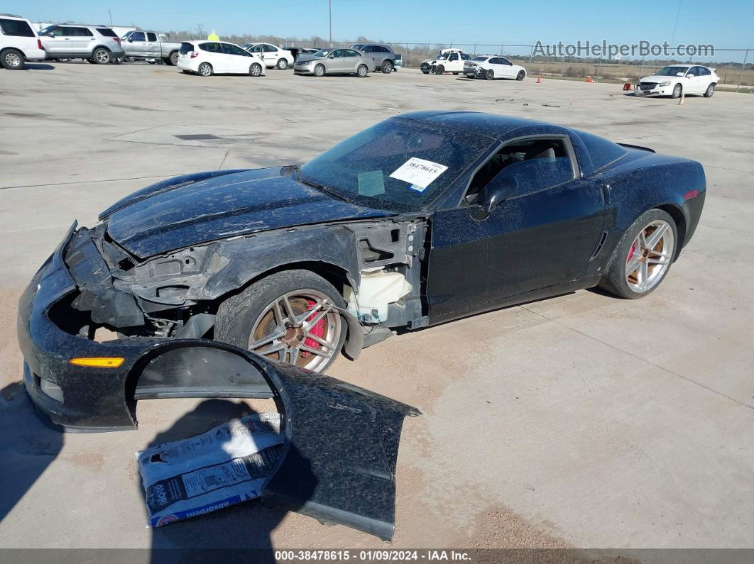 2006 Chevrolet Corvette Z06 Hardtop Black vin: 1G1YY26E865111121