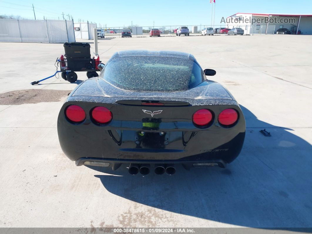 2006 Chevrolet Corvette Z06 Hardtop Black vin: 1G1YY26E865111121