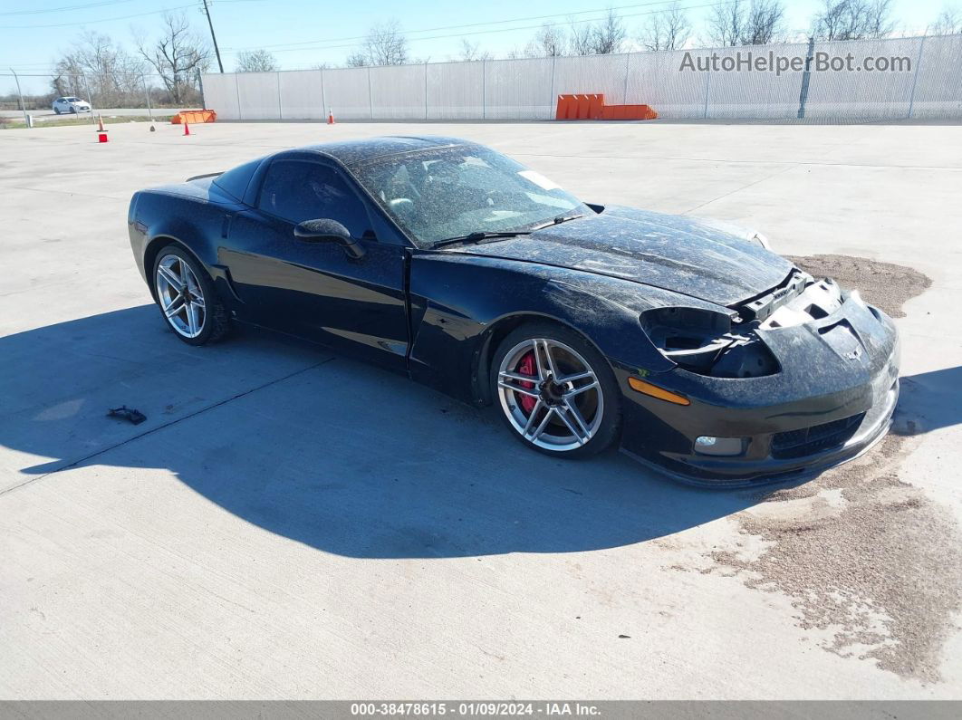 2006 Chevrolet Corvette Z06 Hardtop Black vin: 1G1YY26E865111121