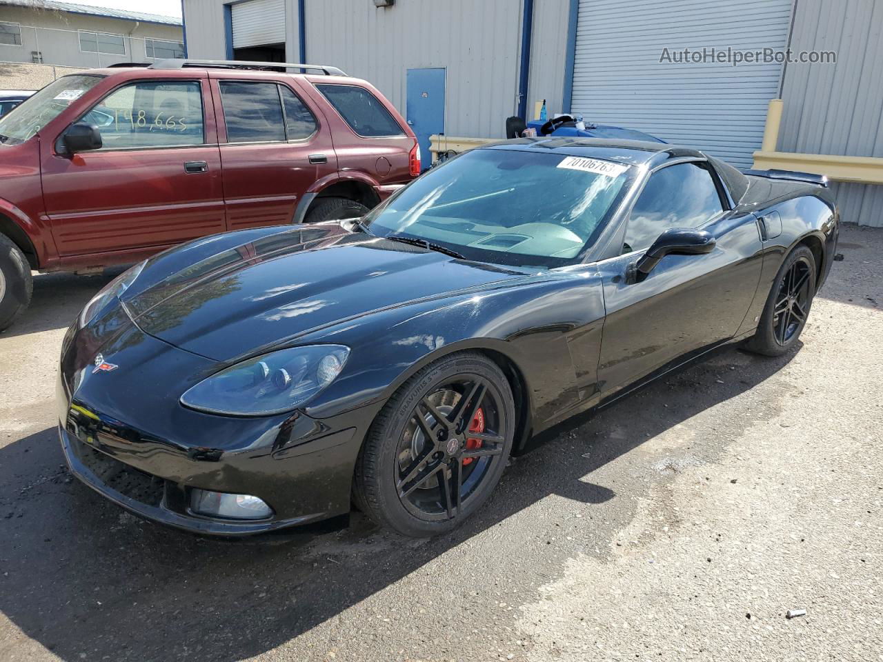 2006 Chevrolet Corvette  Черный vin: 1G1YY26U065105952