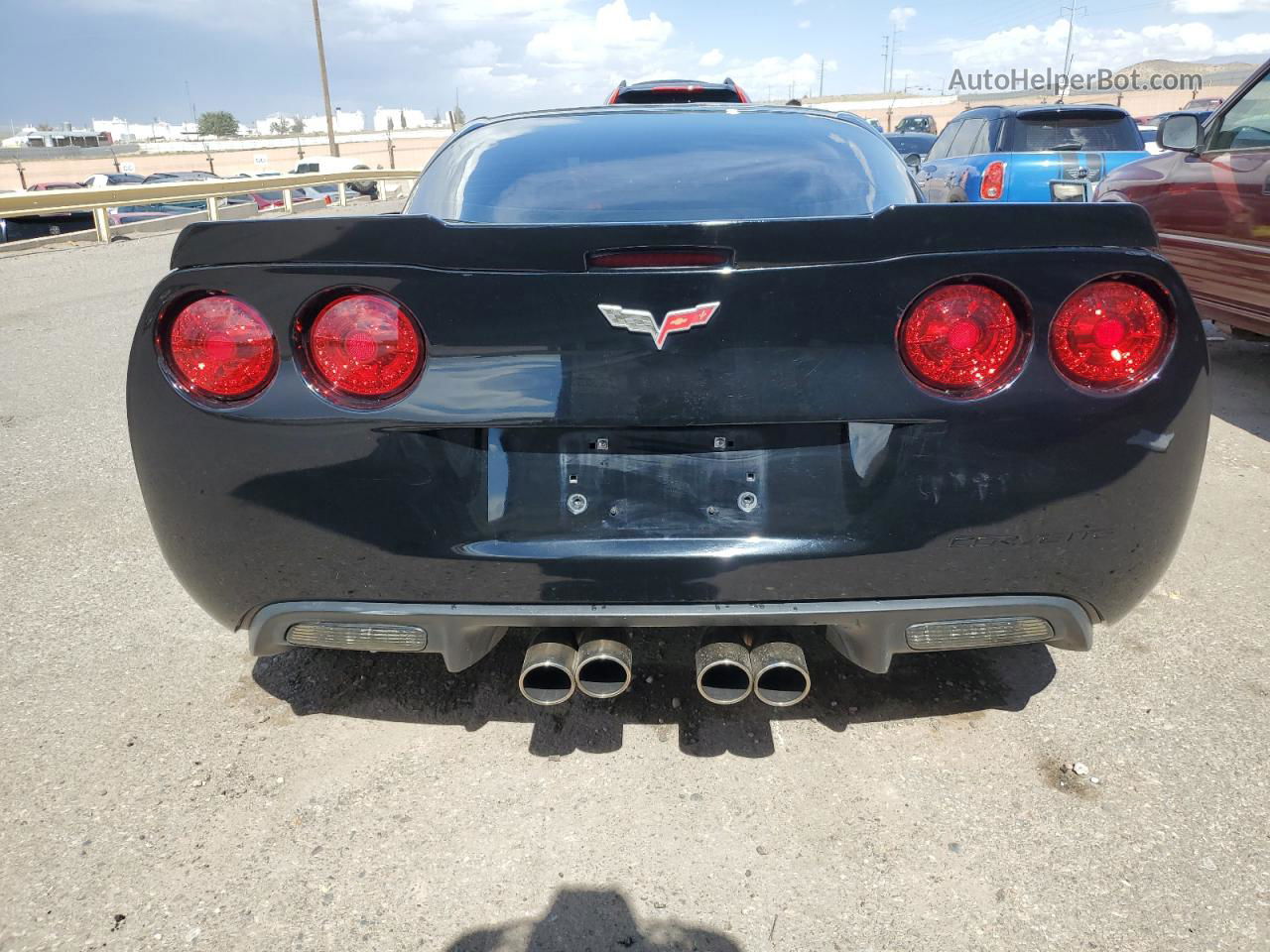 2006 Chevrolet Corvette  Черный vin: 1G1YY26U065105952