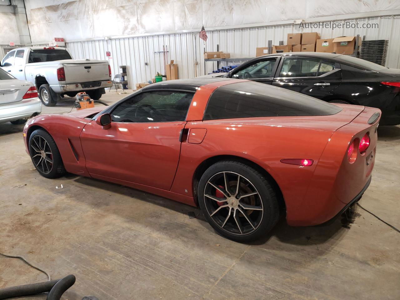 2006 Chevrolet Corvette  Orange vin: 1G1YY26U065106731