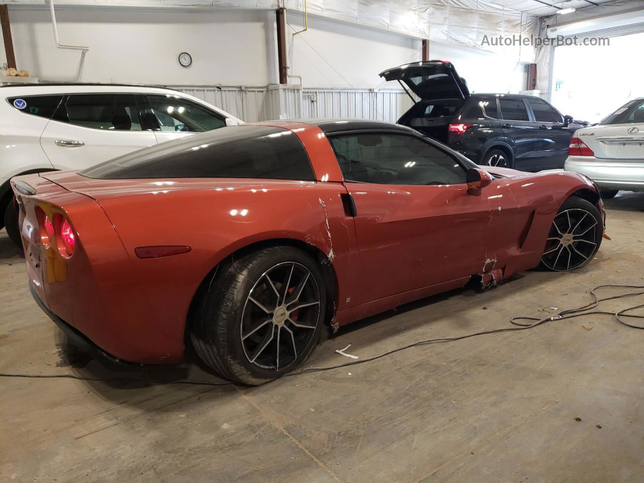 2006 Chevrolet Corvette  Orange vin: 1G1YY26U065106731