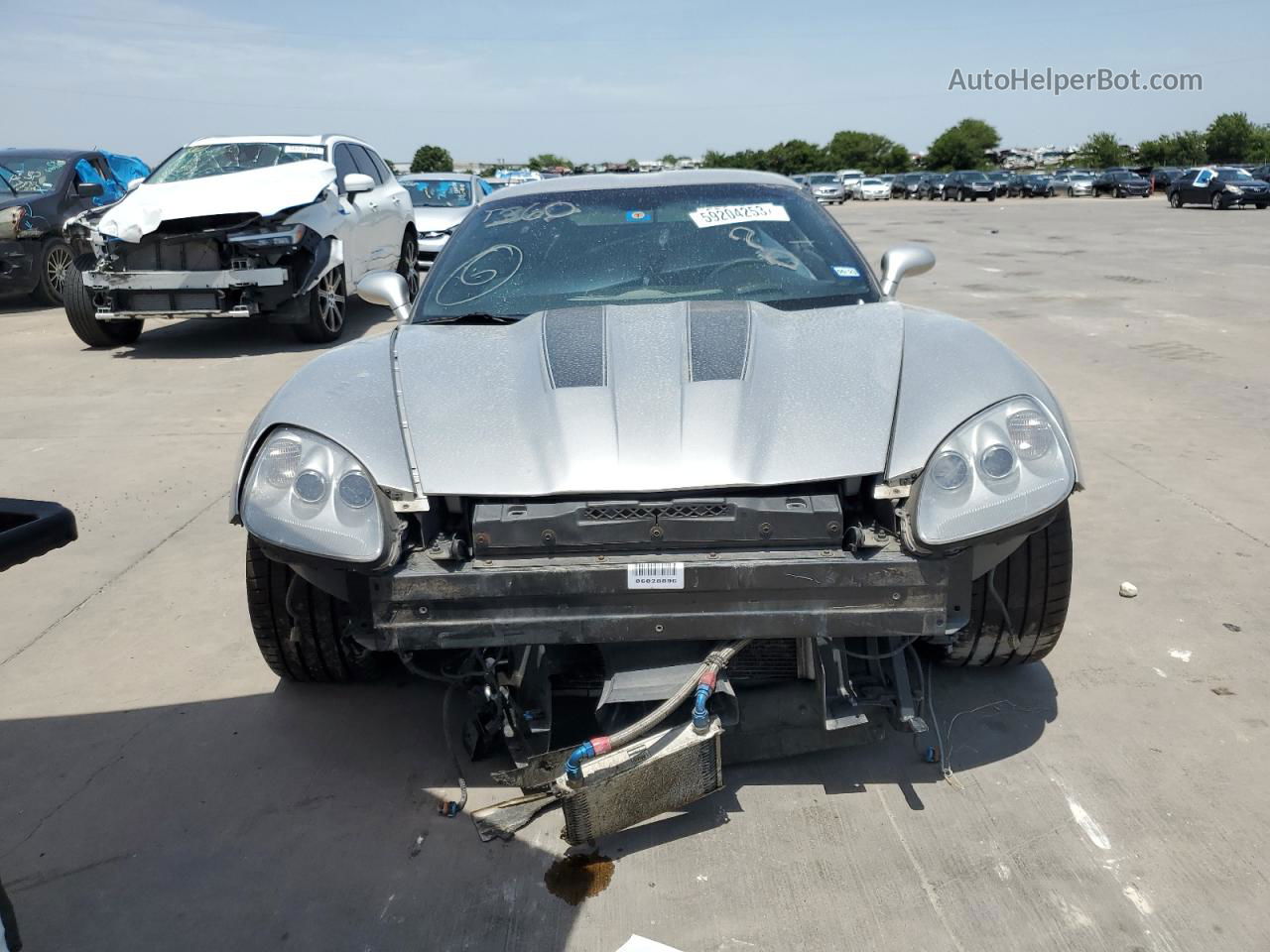 2006 Chevrolet Corvette  Silver vin: 1G1YY26U065126364