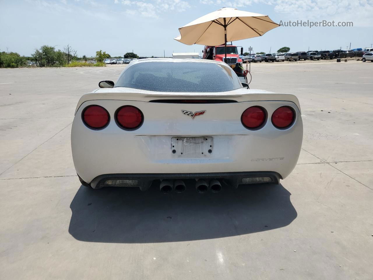 2006 Chevrolet Corvette  Silver vin: 1G1YY26U065126364