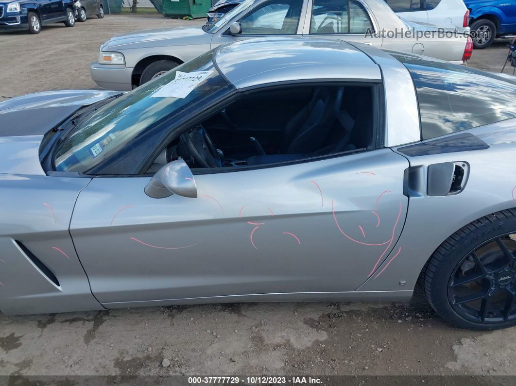 2006 Chevrolet Corvette Silver vin: 1G1YY26U065129586