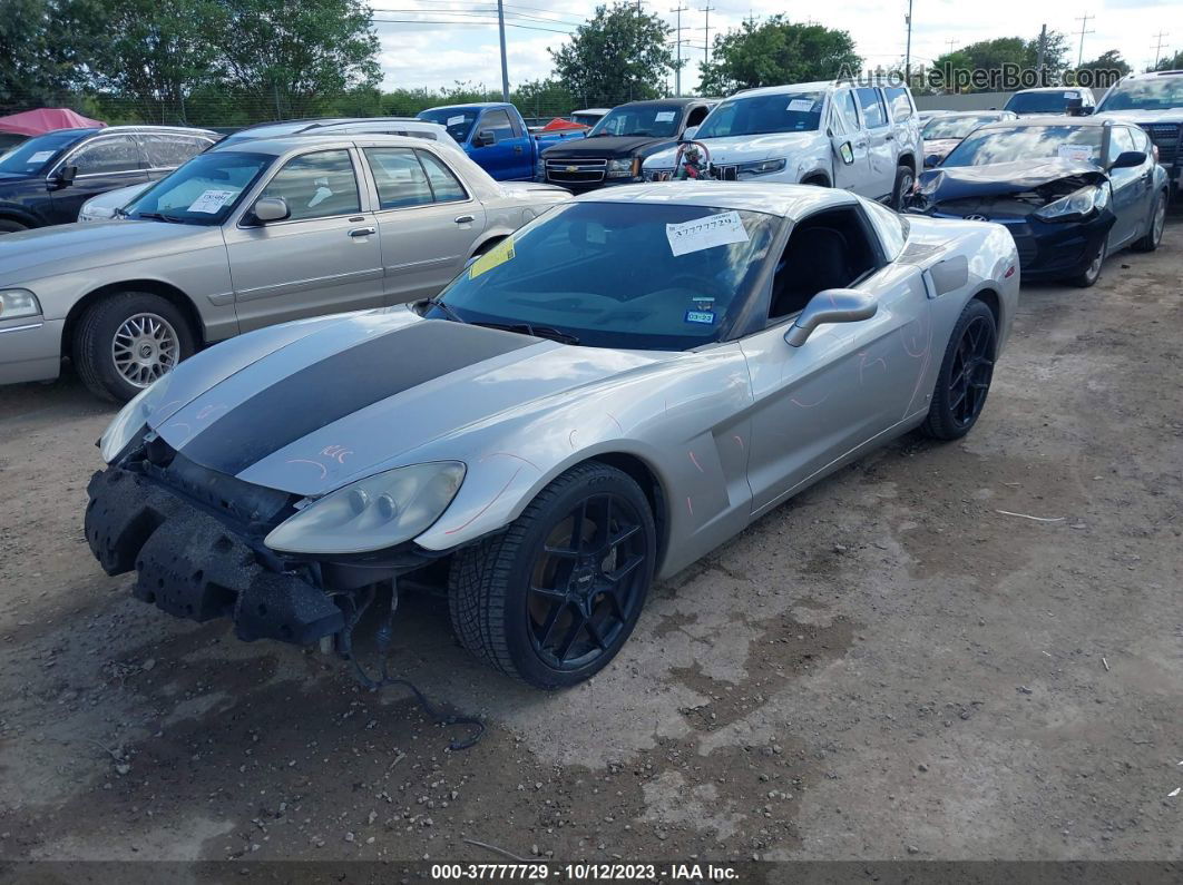 2006 Chevrolet Corvette Silver vin: 1G1YY26U065129586