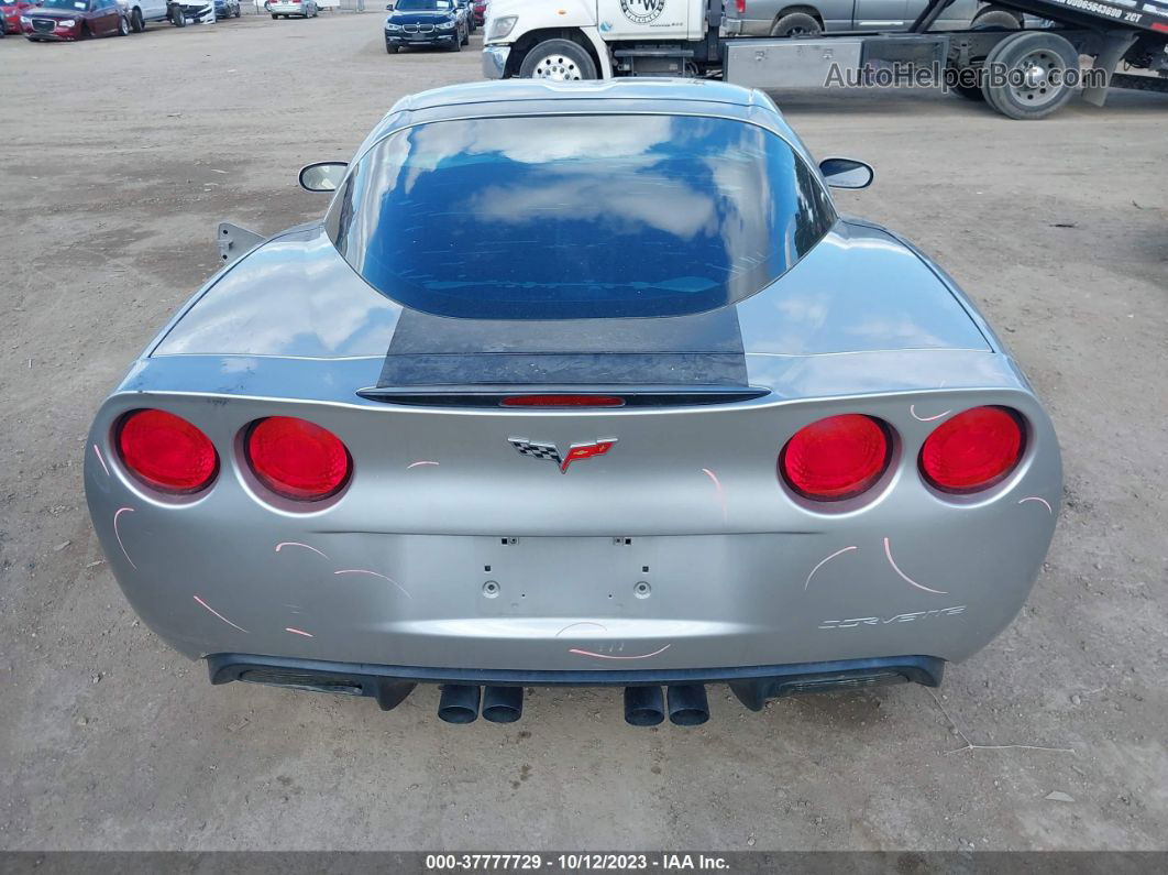 2006 Chevrolet Corvette Silver vin: 1G1YY26U065129586