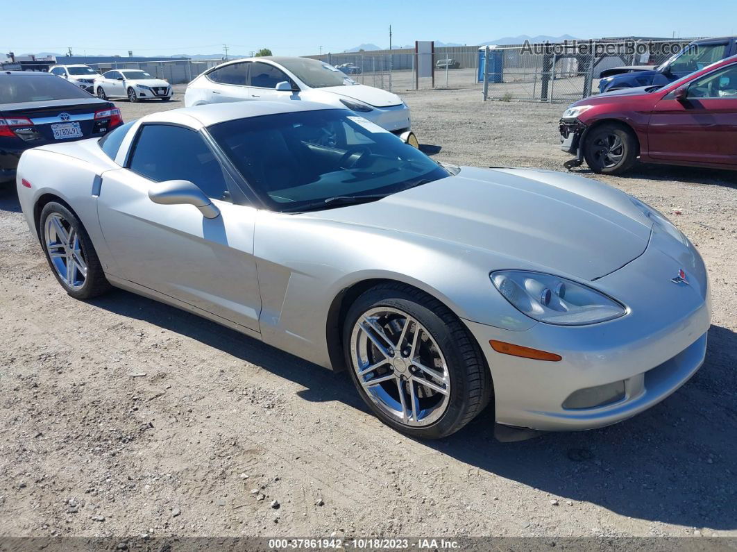 2006 Chevrolet Corvette   Silver vin: 1G1YY26U065129622