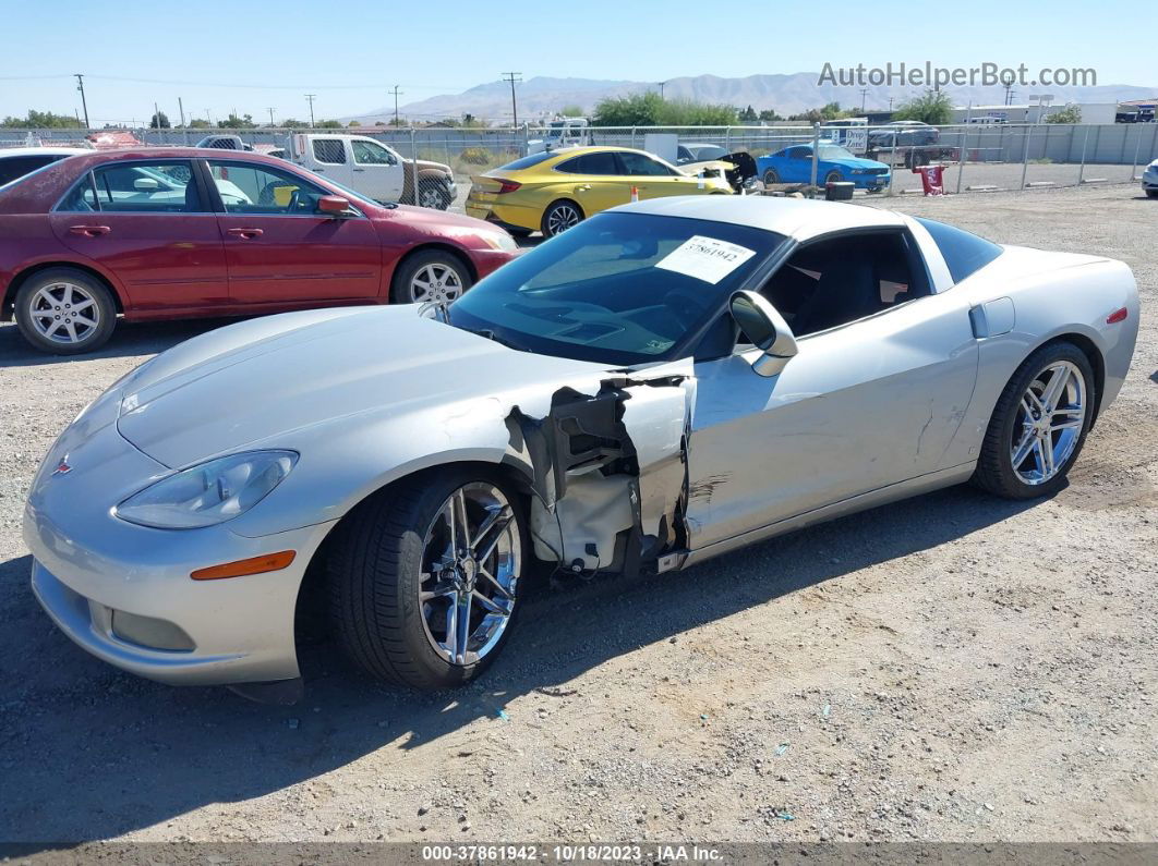 2006 Chevrolet Corvette   Silver vin: 1G1YY26U065129622