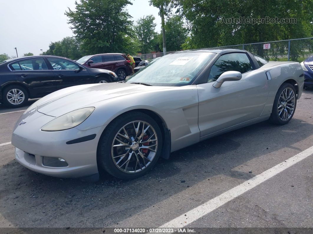 2006 Chevrolet Corvette   Silver vin: 1G1YY26U165119908