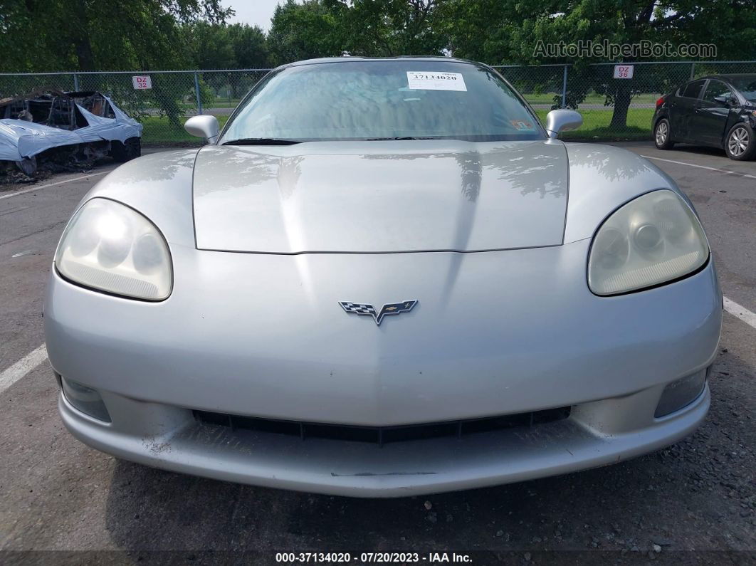 2006 Chevrolet Corvette   Silver vin: 1G1YY26U165119908