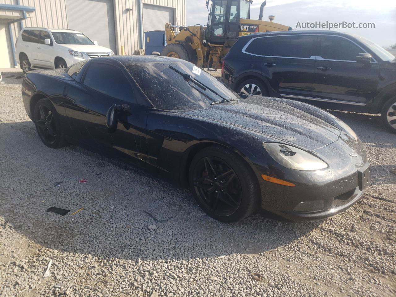 2006 Chevrolet Corvette  Black vin: 1G1YY26U165122145