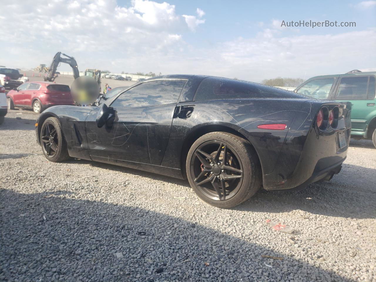 2006 Chevrolet Corvette  Black vin: 1G1YY26U165122145