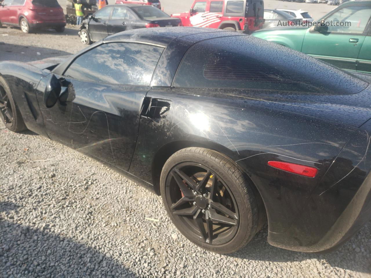 2006 Chevrolet Corvette  Black vin: 1G1YY26U165122145