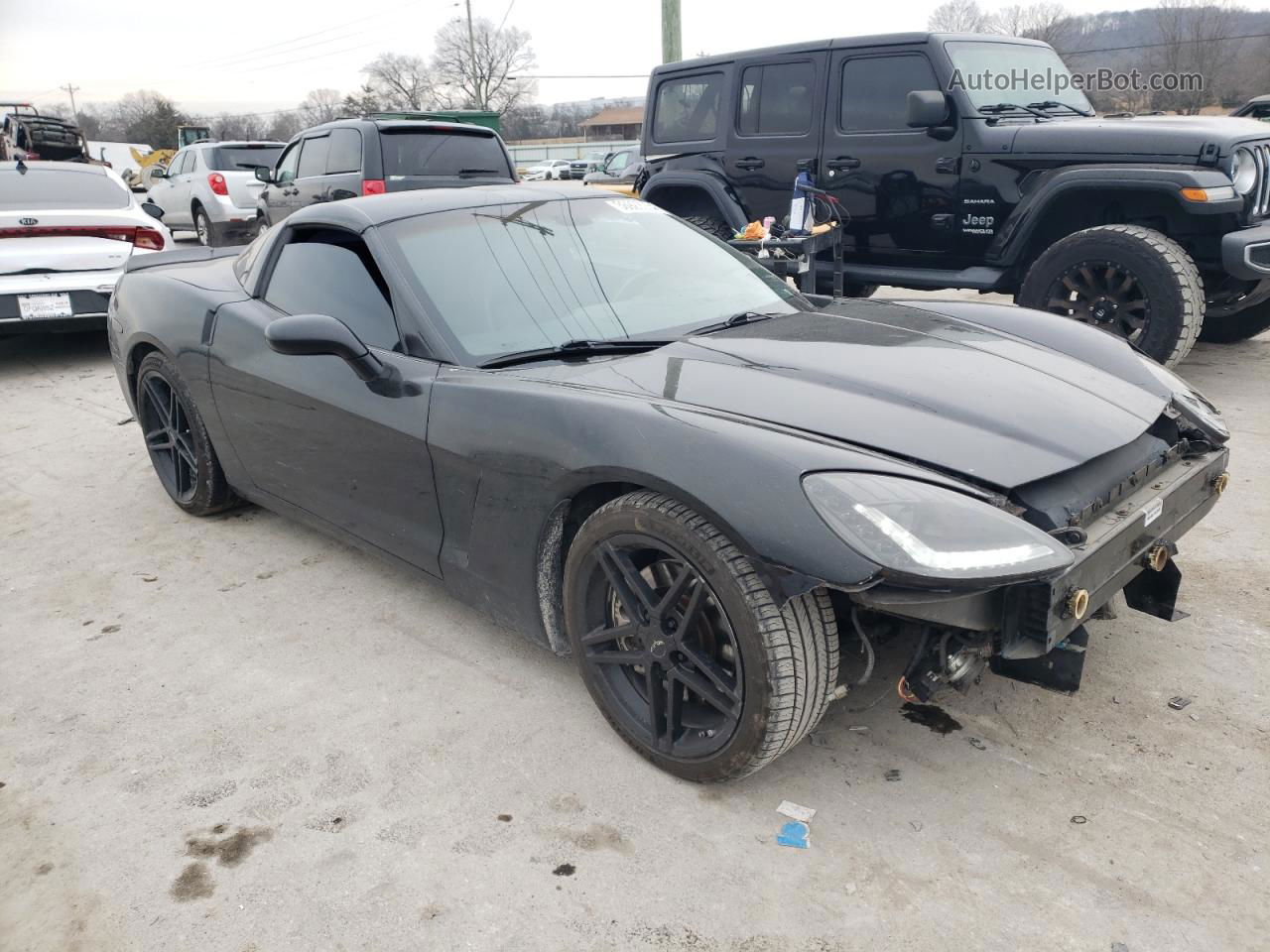 2006 Chevrolet Corvette  Black vin: 1G1YY26U265114233