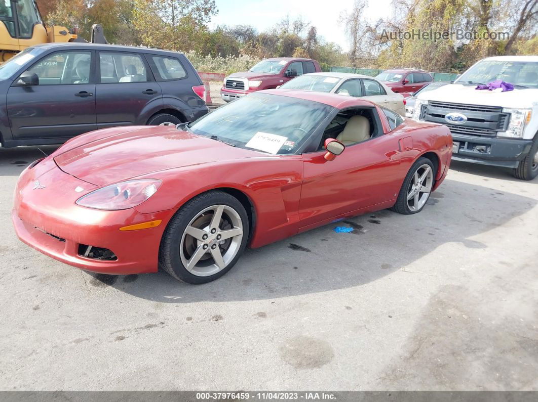 2006 Chevrolet Corvette   Красный vin: 1G1YY26U365106285