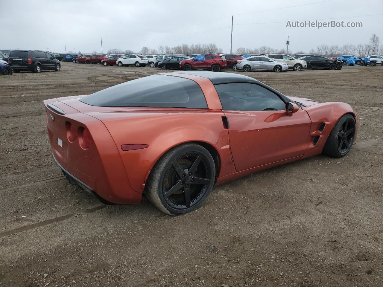 2006 Chevrolet Corvette  Orange vin: 1G1YY26U365106576