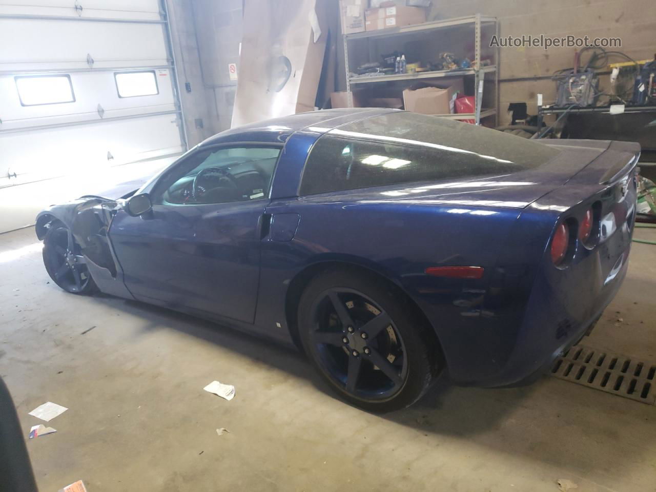 2006 Chevrolet Corvette  Blue vin: 1G1YY26U365108764