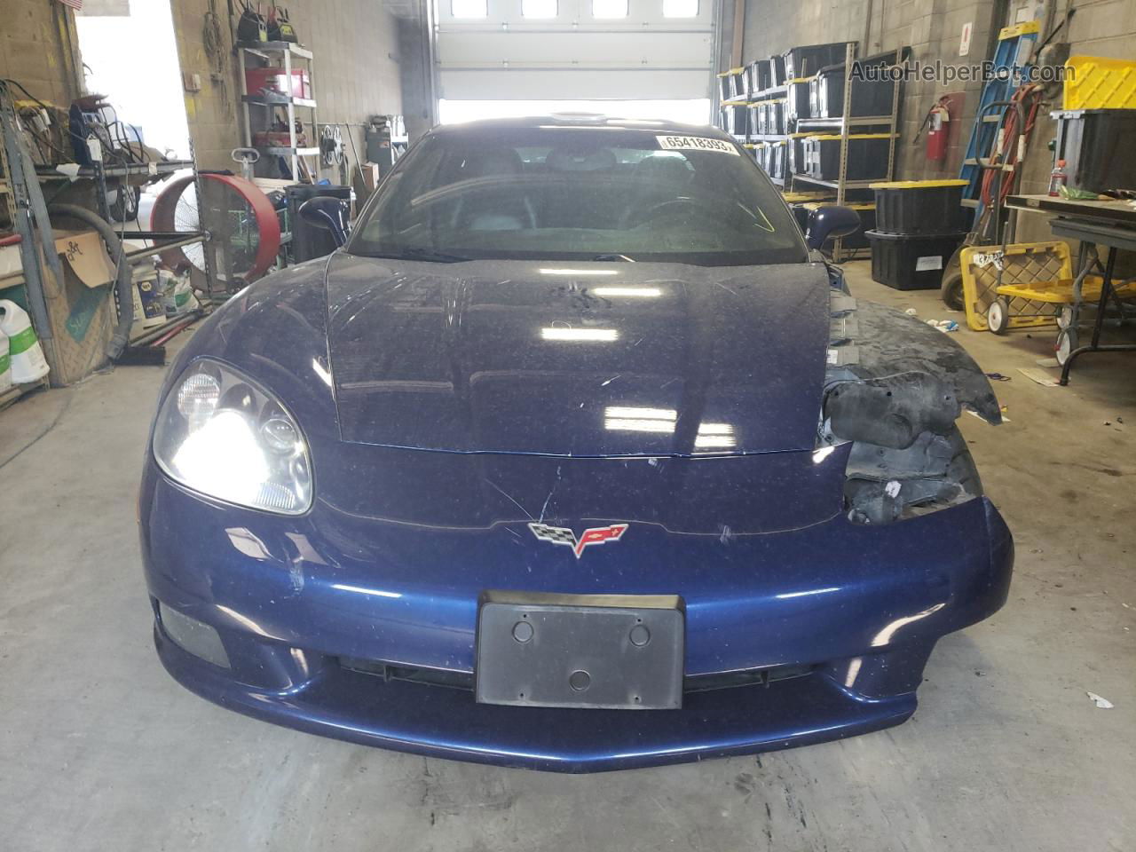 2006 Chevrolet Corvette  Blue vin: 1G1YY26U365108764