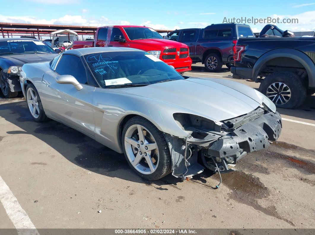 2006 Chevrolet Corvette Silver vin: 1G1YY26U365128819