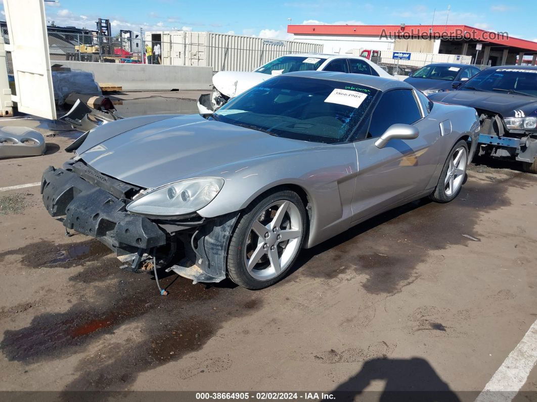 2006 Chevrolet Corvette Silver vin: 1G1YY26U365128819