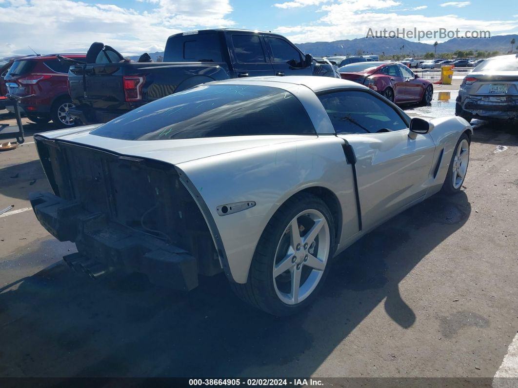 2006 Chevrolet Corvette Silver vin: 1G1YY26U365128819