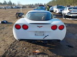 2006 Chevrolet Corvette   White vin: 1G1YY26U365129534