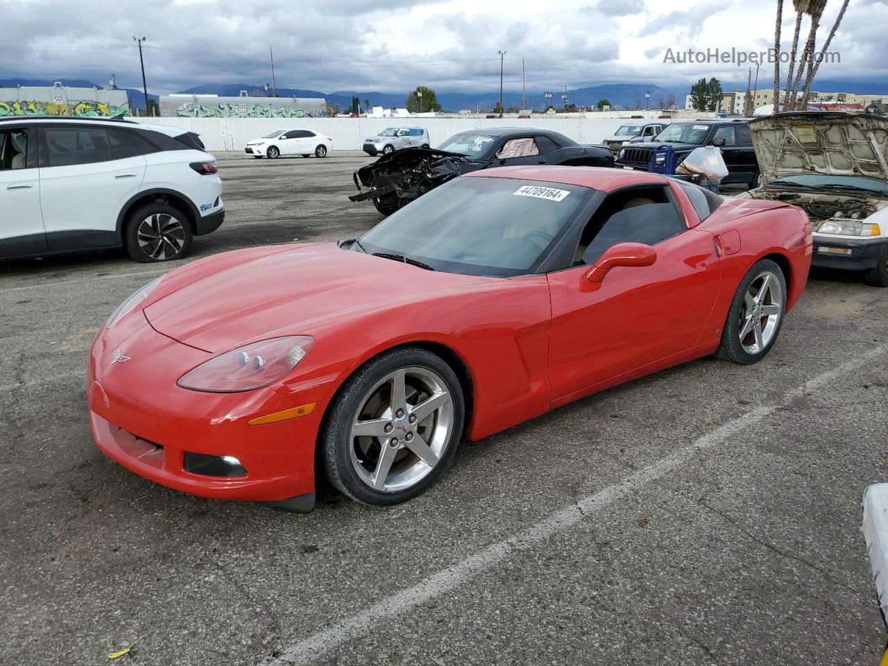 2006 Chevrolet Corvette  Red vin: 1G1YY26U365131252