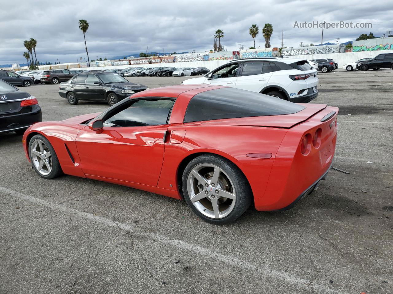 2006 Chevrolet Corvette  Red vin: 1G1YY26U365131252