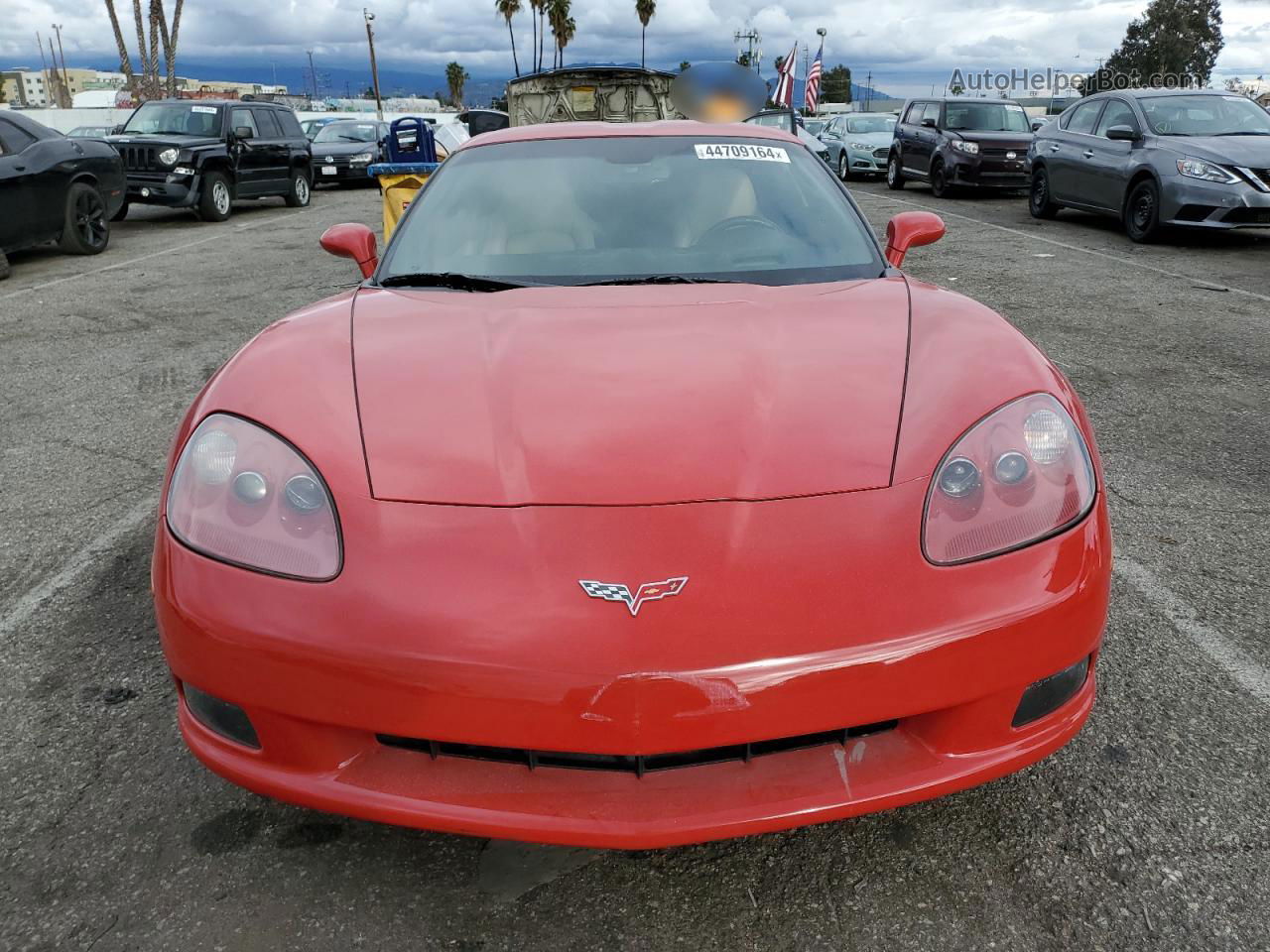 2006 Chevrolet Corvette  Red vin: 1G1YY26U365131252